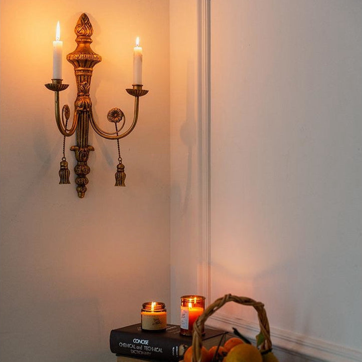 Vintage Wall Candle Holder-4
