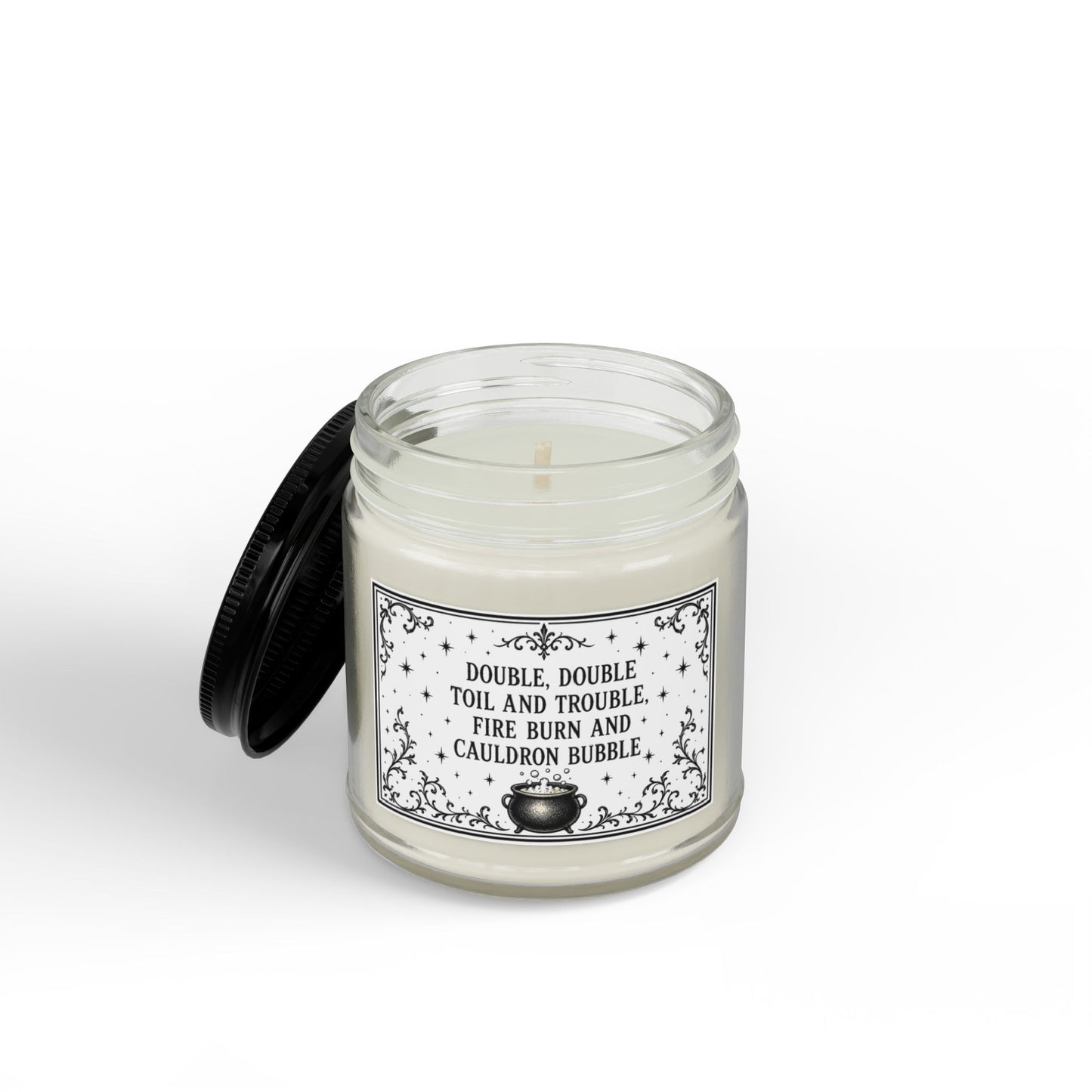 Witchy Soy Candle — “Double, Double” Scented Jar (4oz & 9oz)