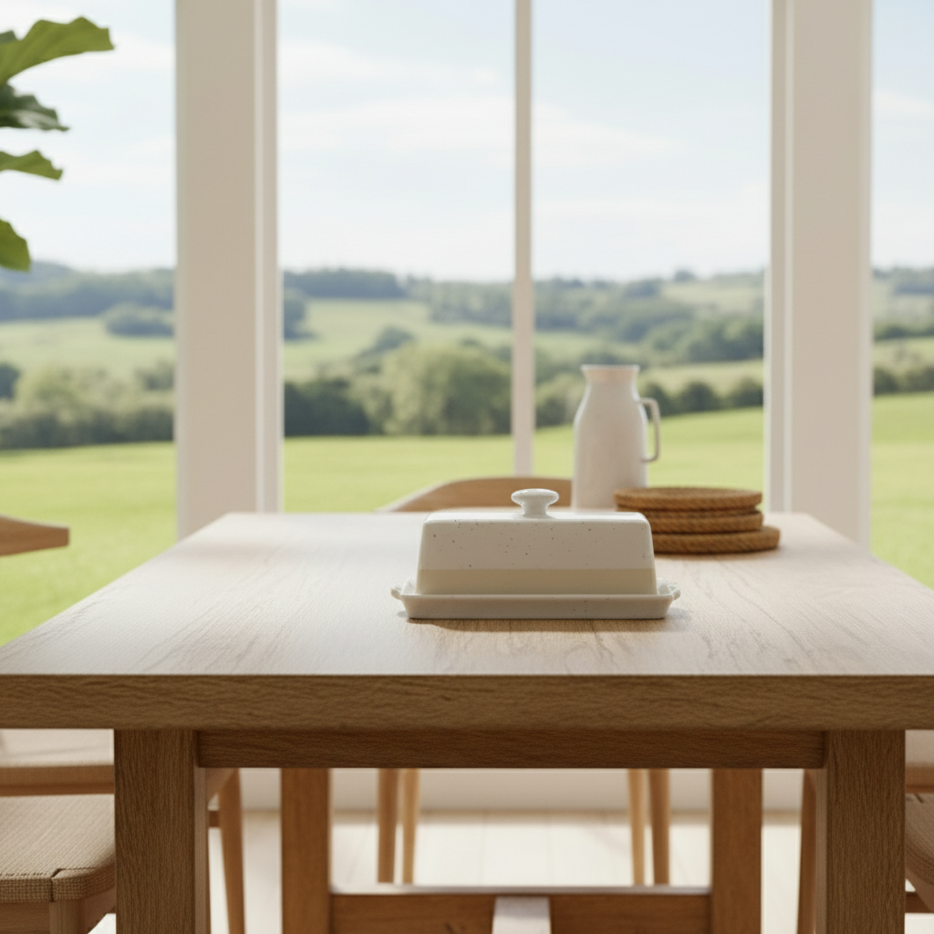 Casafina | Fattoria White Butter Dish