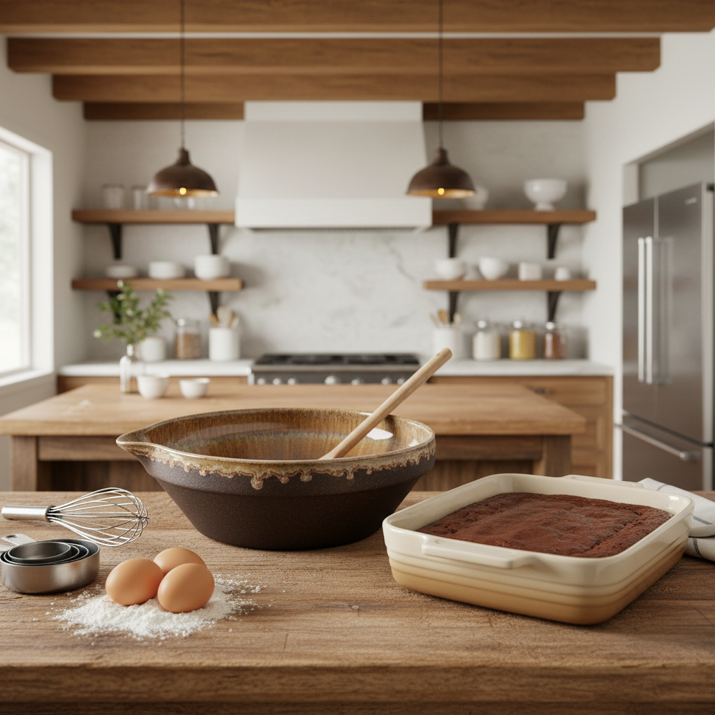 Casafina | Poterie Mocha Latte Large Mixing Bowl | 3.5L