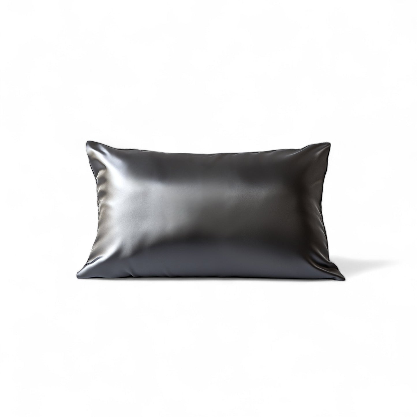 Queen Organic Silk Pillowcase - Ash Grey-0