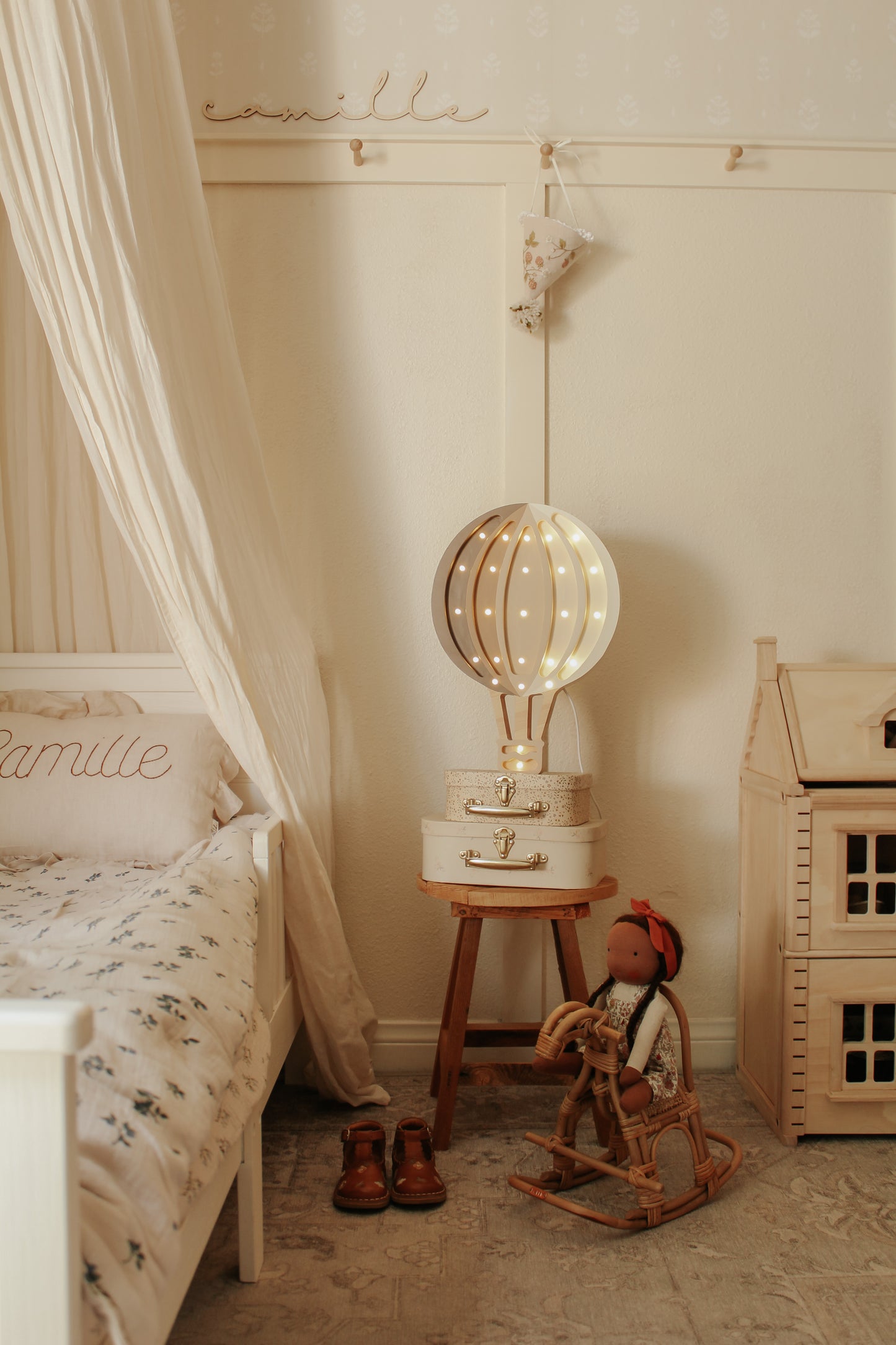 Little Lights- Handmade Hot Air Balloon Lamp