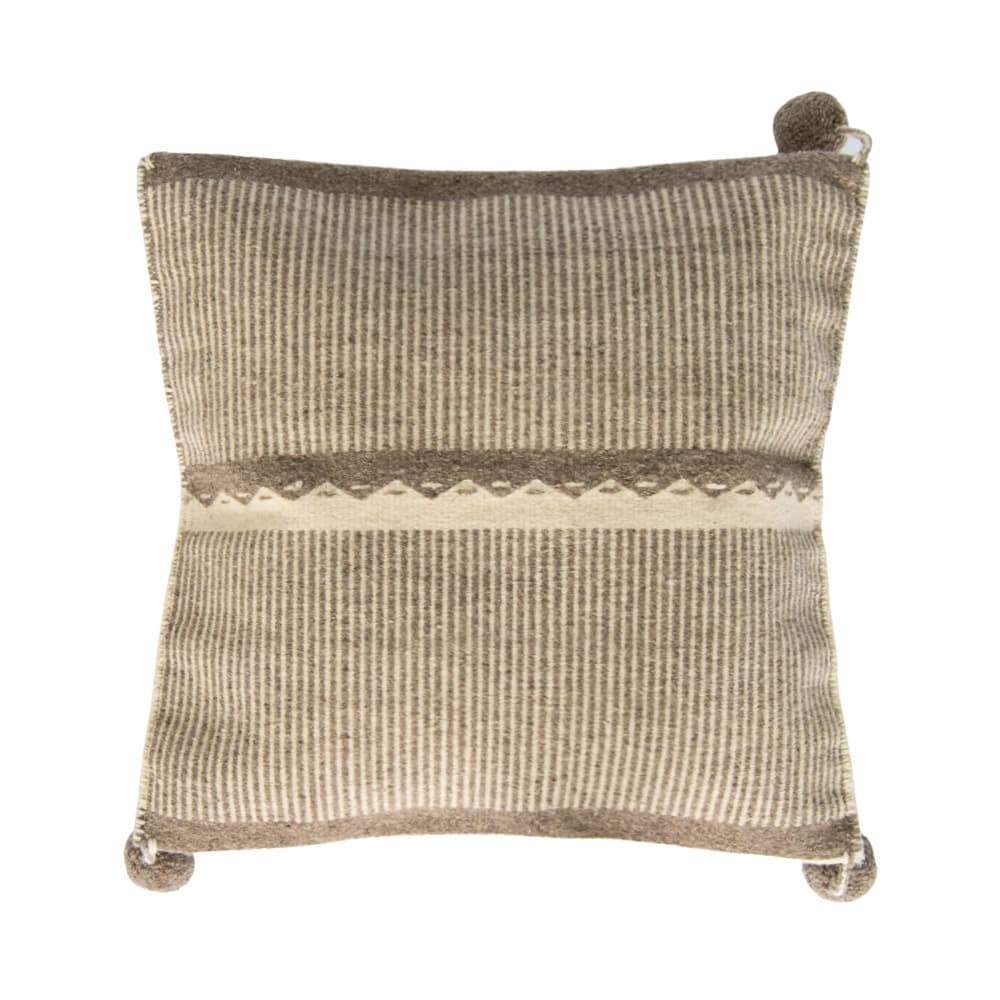 Handmade Wool Mountains Pillow Cover