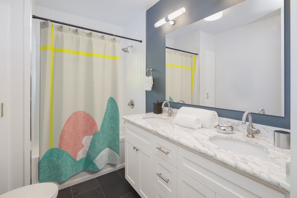 Landscape Shower Curtain