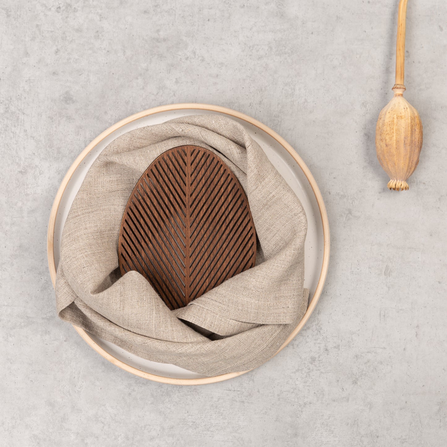 Hemp napkins - Set of 2 | Natural