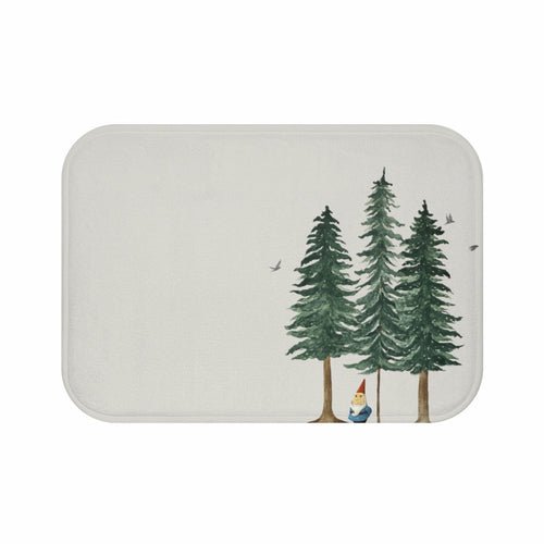 Gnome in Forest | Bath Mat - Roome Collective