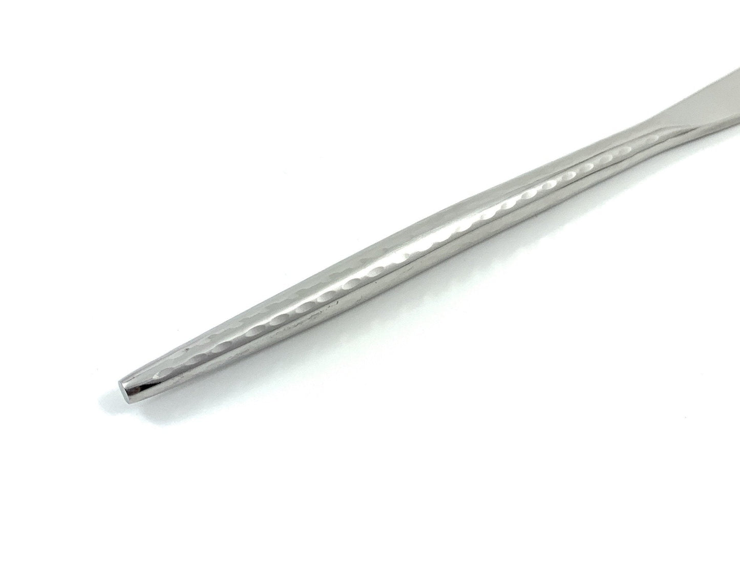 Hammered Stainless Steel Flatware - Set of 20 - Roome Collective