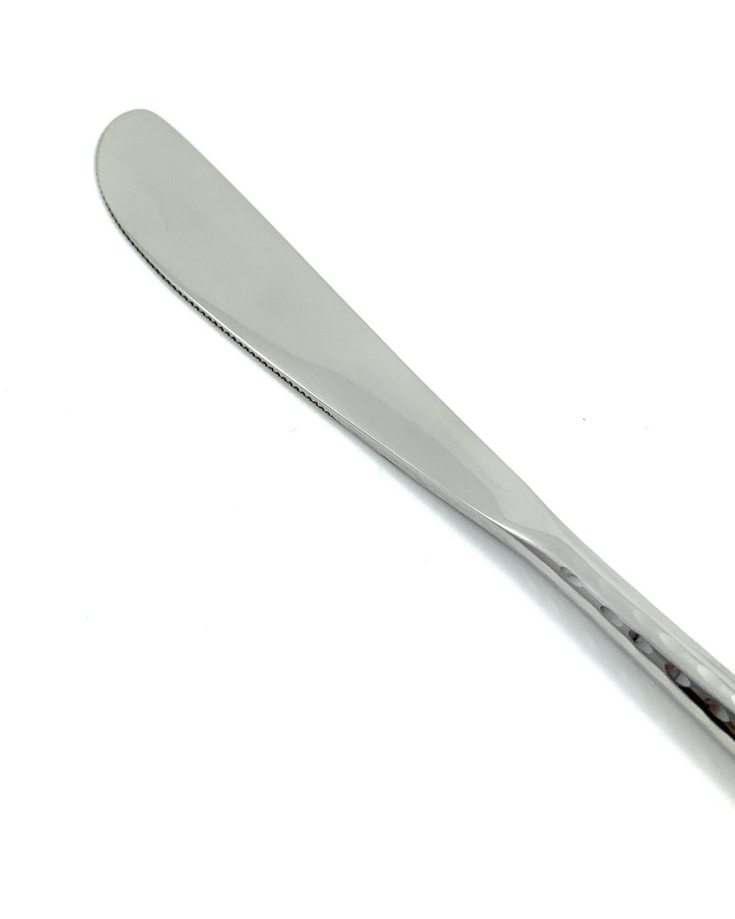 Hammered Stainless Steel Flatware - Set of 20 - Roome Collective