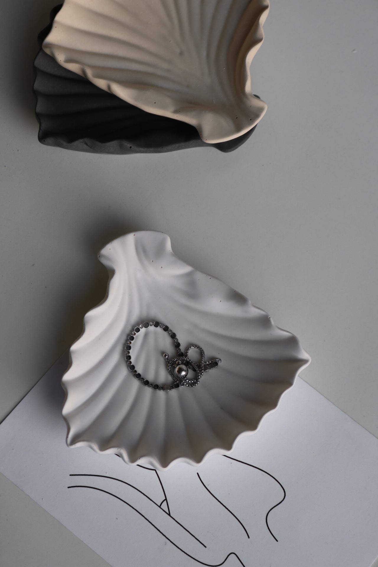 Handmade Clam Shell Jewelry Dish - Roome Collective