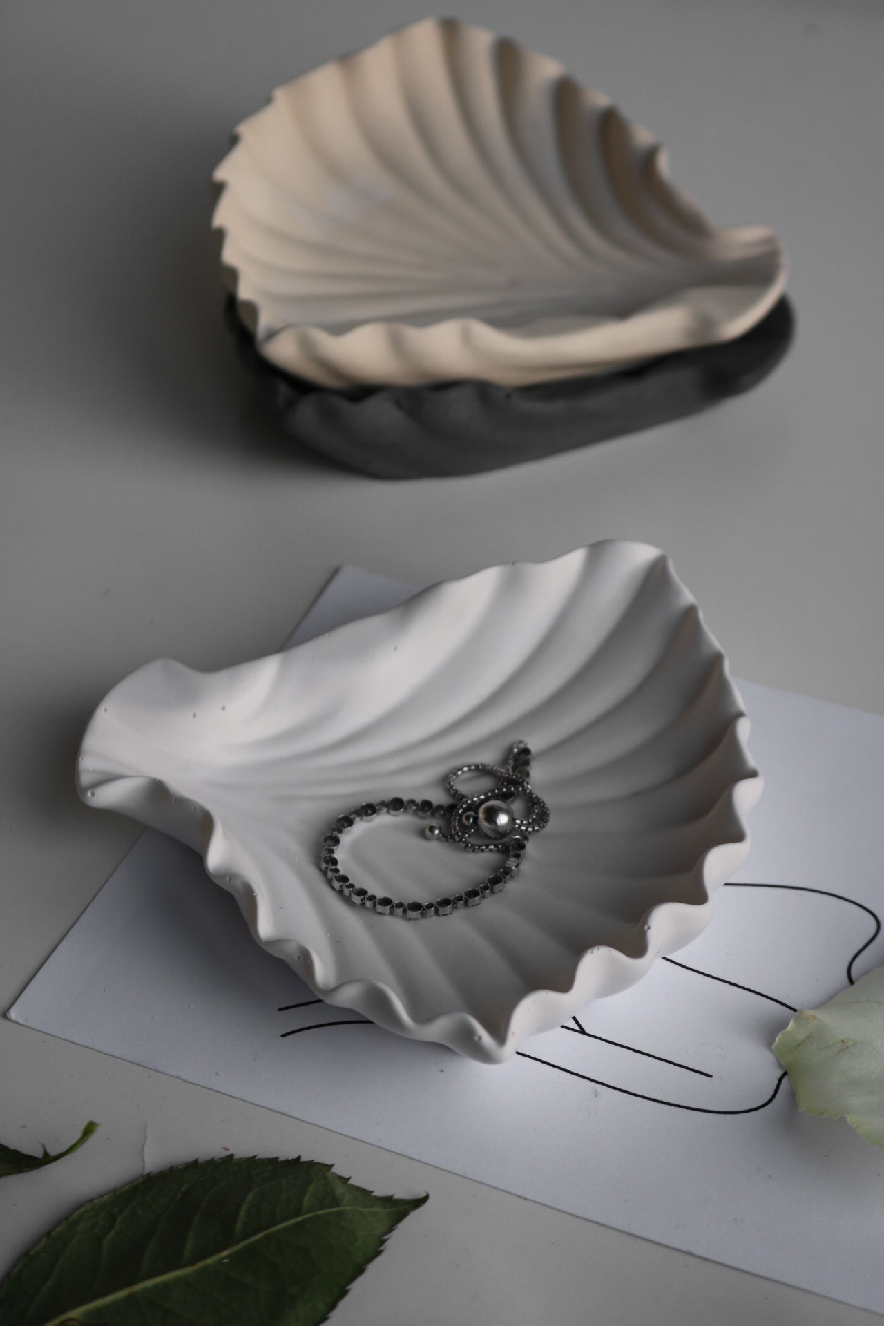 Handmade Clam Shell Jewelry Dish - Roome Collective