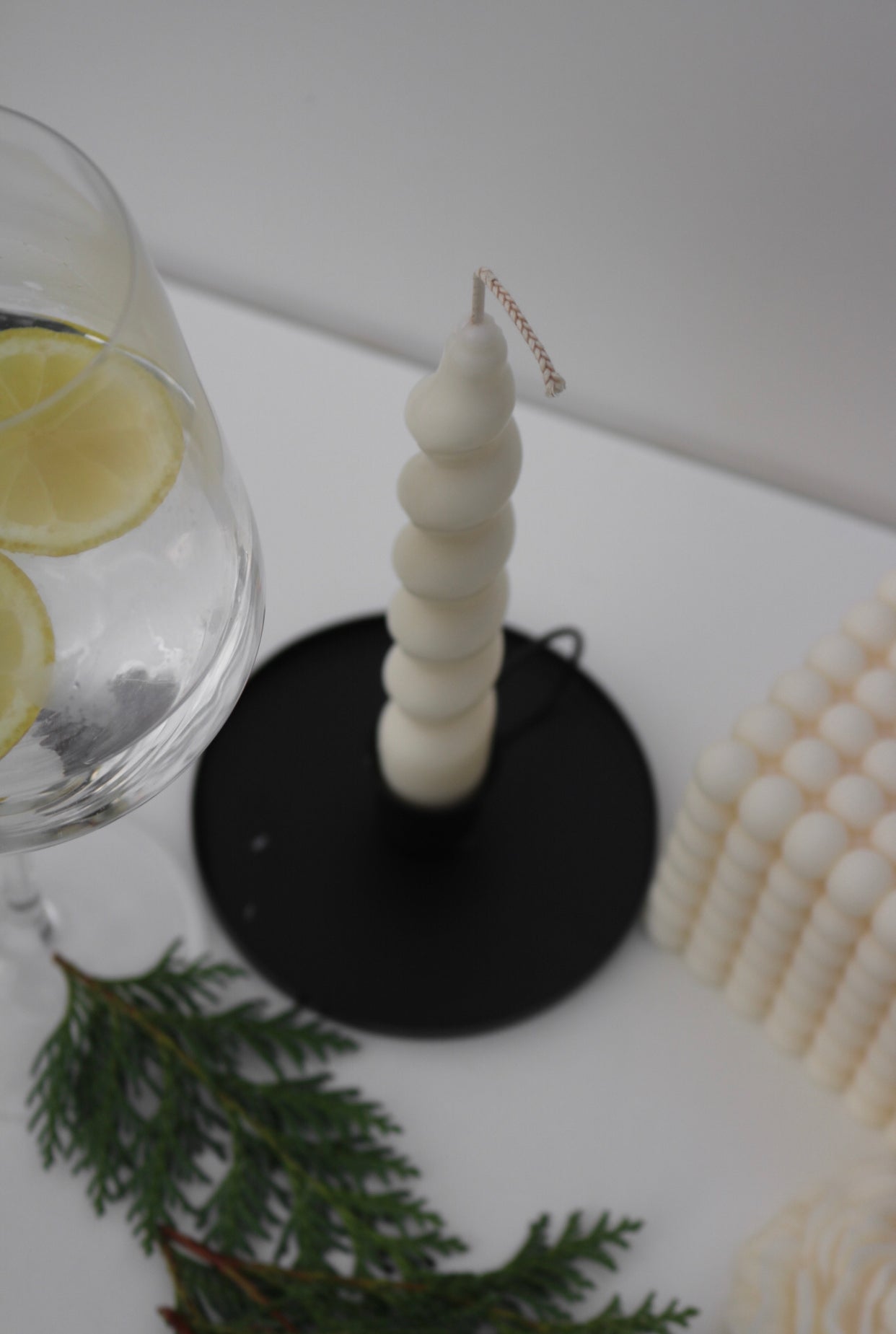 Twisted Taper Candle