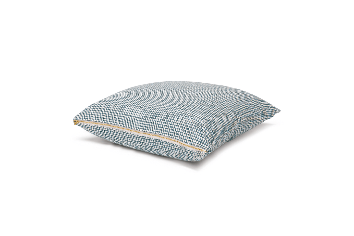 Lake Houndstooth Cushion Cover