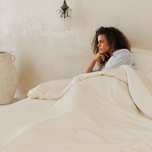 Organic Bamboo Sateen Duvet Cover Set