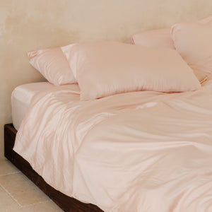 Organic Bamboo Sateen Duvet Cover Set