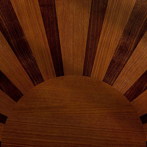 Rorns Sunset Platform Bed Frame With Headboard for Ultimate Bedroom Style