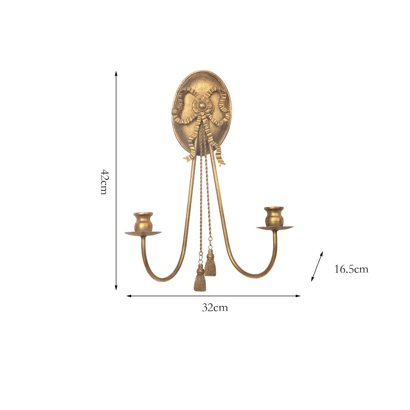 French-Style Wall Candle Holder-4