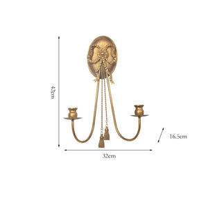 French-Style Wall Candle Holder-4