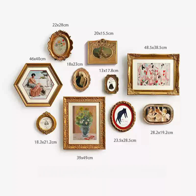 Set of 10 Retro Wall Painting-5