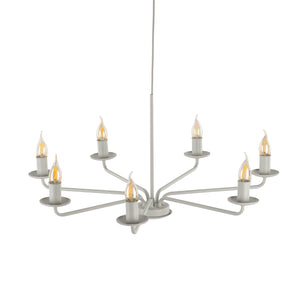 LIMAL Vintage Candle Chandelier Pendant Light for Dining Room, Living Room & Entryway
