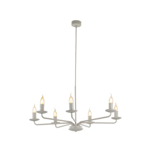 LIMAL Vintage Candle Chandelier Pendant Light for Dining Room, Living Room & Entryway