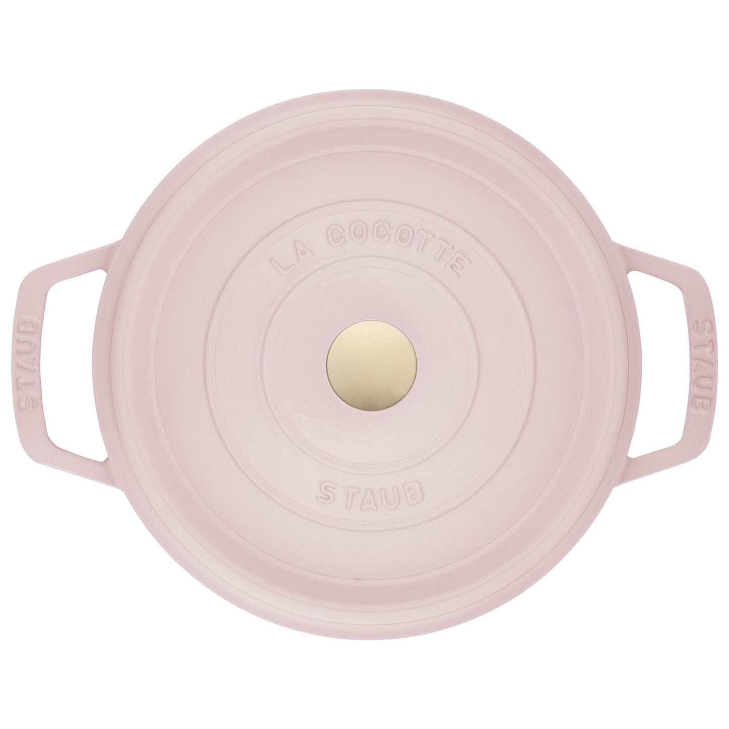 STAUB La Cocotte 2.5 L Cast Iron Round Cocotte, Sorbet Rose-1