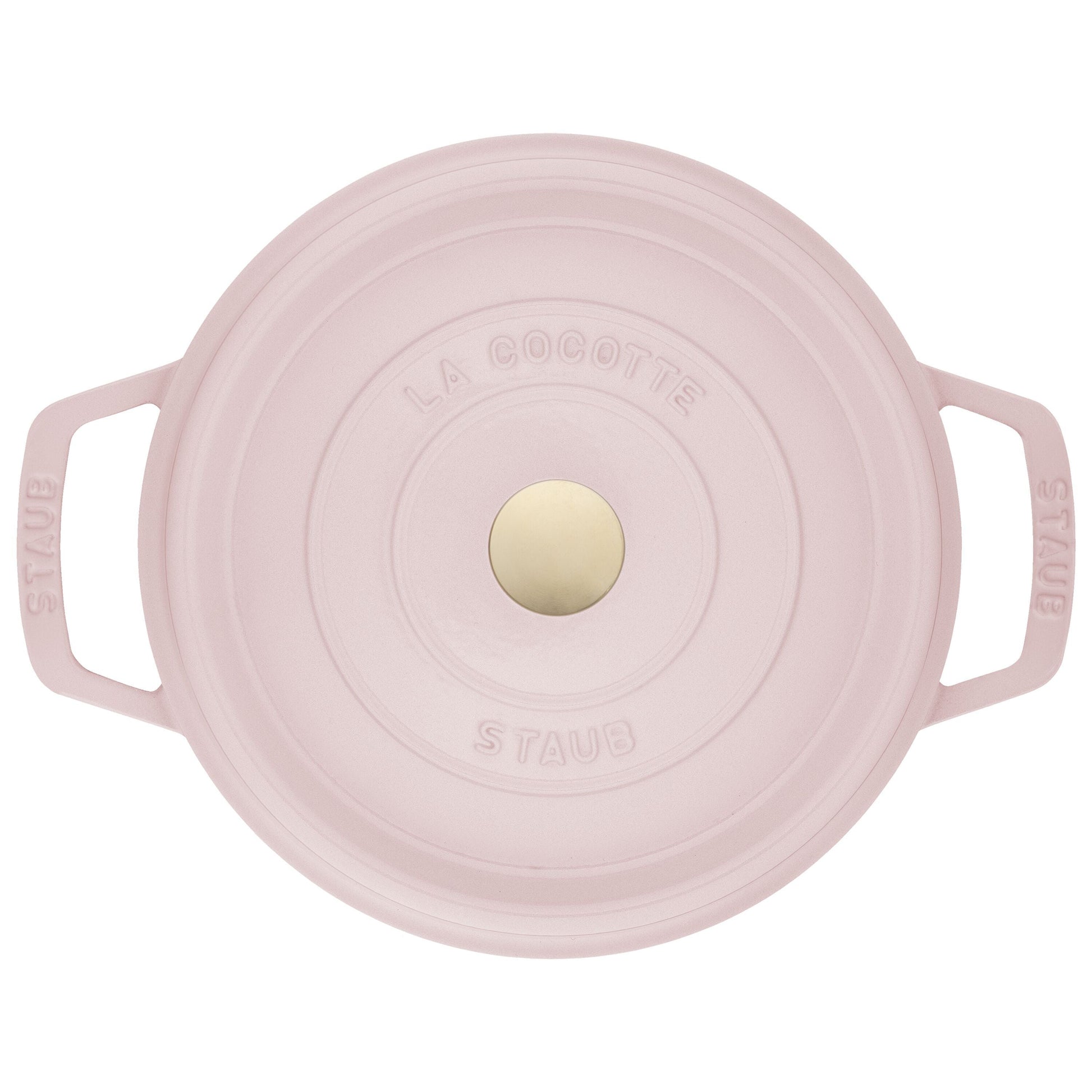 STAUB La Cocotte 2.5 L Cast Iron Round Cocotte, Sorbet Rose-1