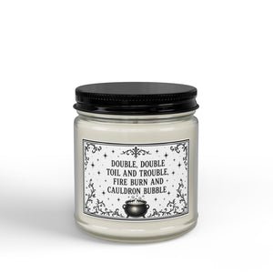 Witchy Soy Candle — “Double, Double” Scented Jar (4oz & 9oz)