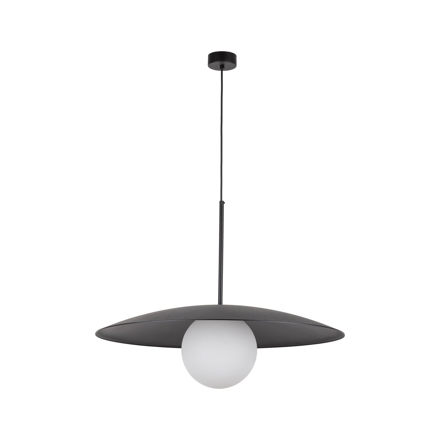 Slate Mid-Century Modern Pendant Ceiling Light for Kitchen Island, Dining Room & Statement Interior Lighting