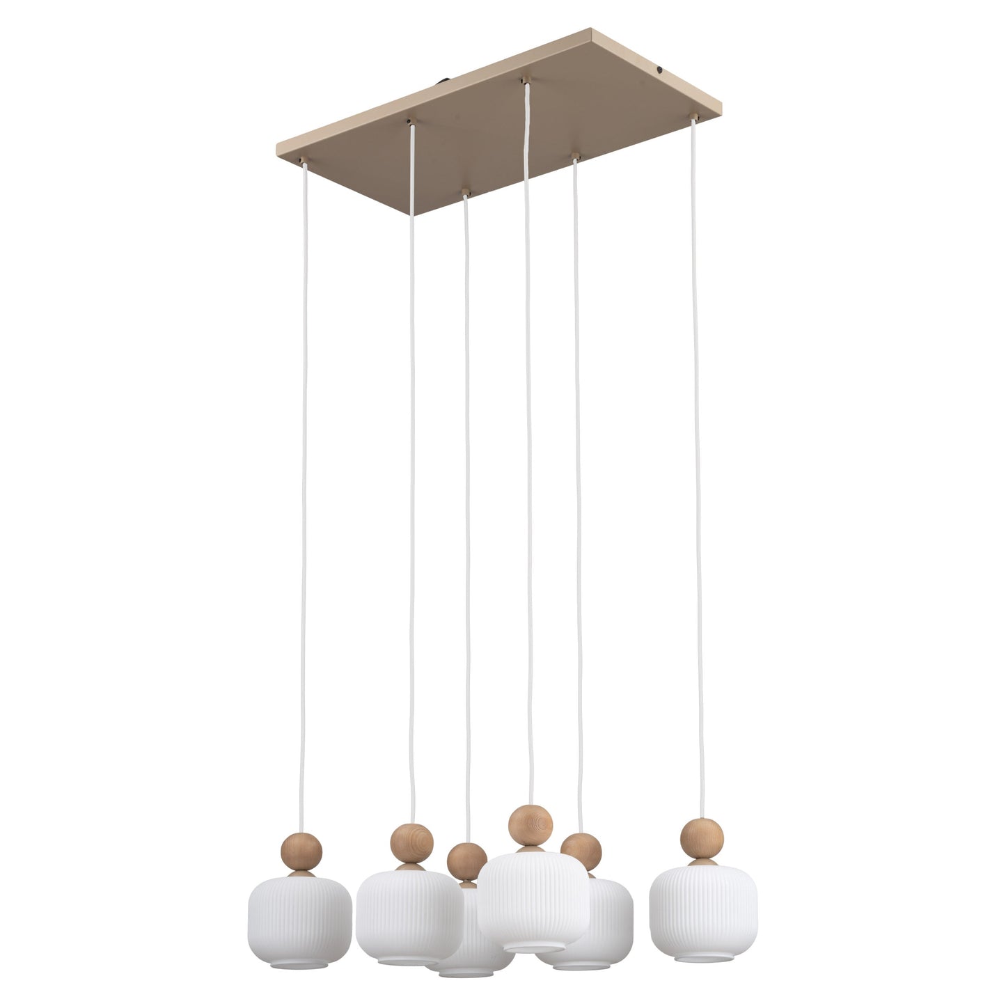 Ballo 6-Light Scandinavian Pendant Light for Dining Table & Kitchen Island