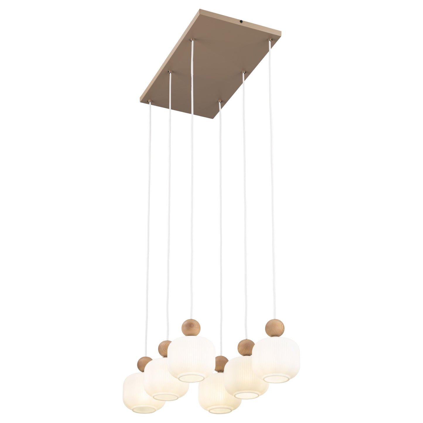 Ballo 6-Light Scandinavian Pendant Light for Dining Table & Kitchen Island
