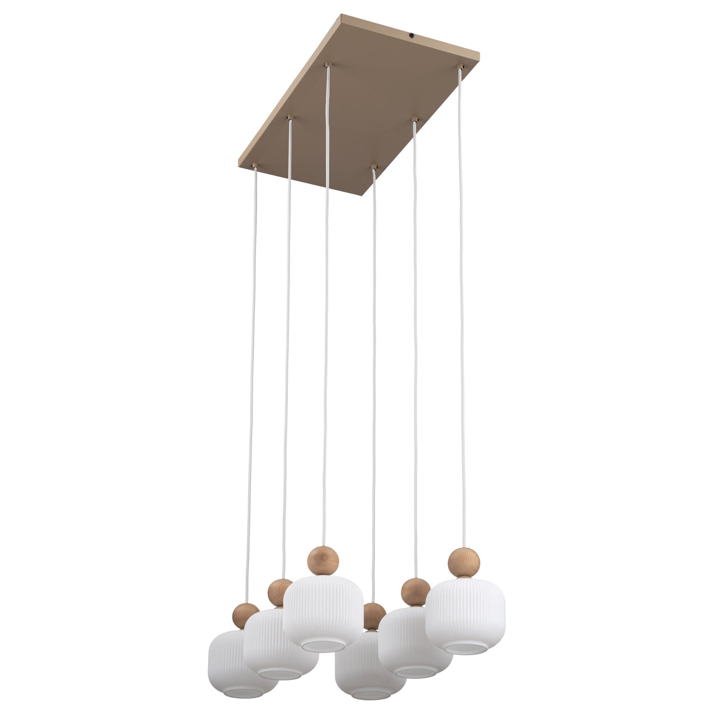 Ballo 6-Light Scandinavian Pendant Light for Dining Table & Kitchen Island