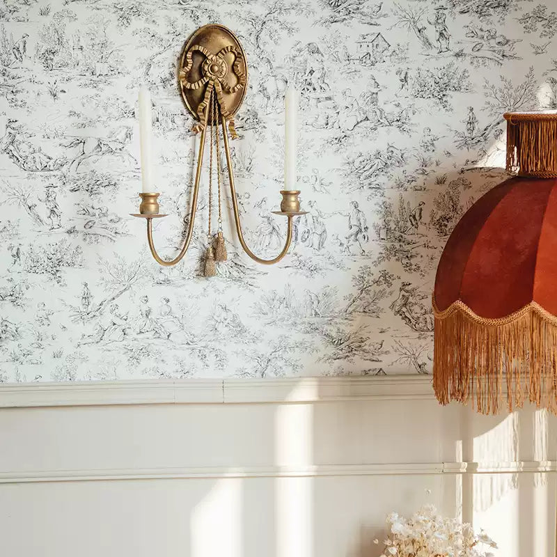 French-Style Wall Candle Holder-0