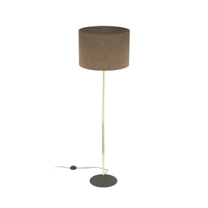 UMBERTO Brown Modern Floor Lamp for Living Room & Bedroom
