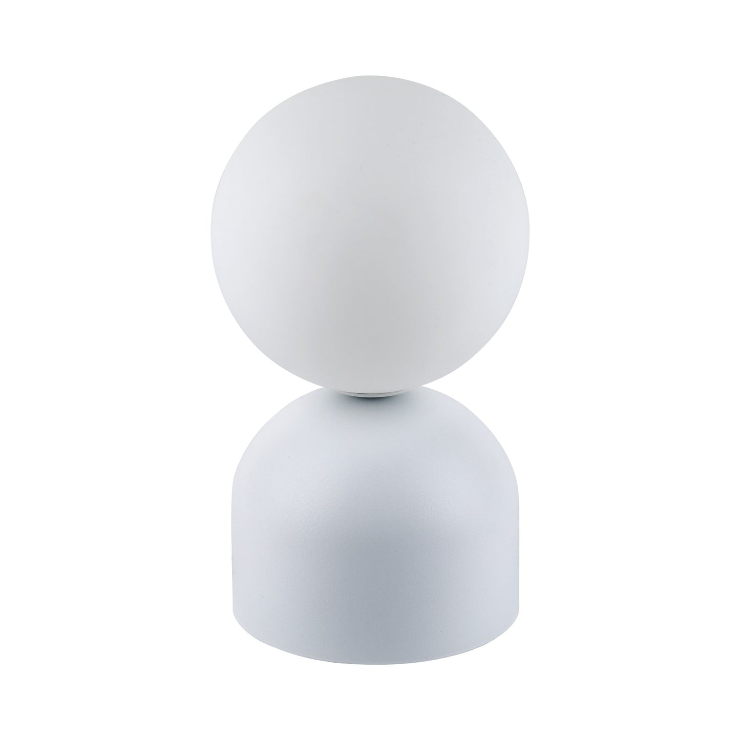 MIKI Modern Glass Globe Table Lamp for Bedroom, Living Room & Nightstand