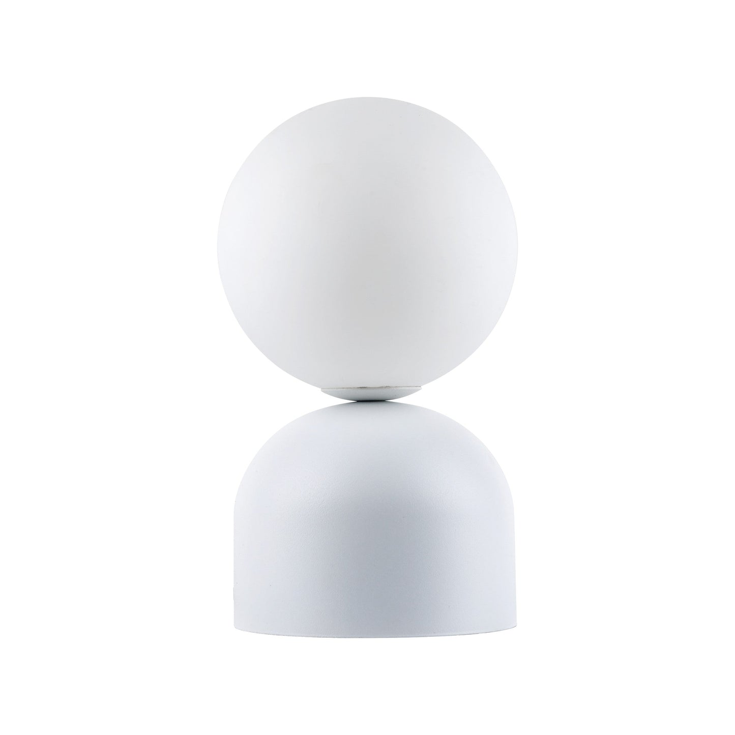 MIKI Modern Glass Globe Table Lamp for Bedroom, Living Room & Nightstand