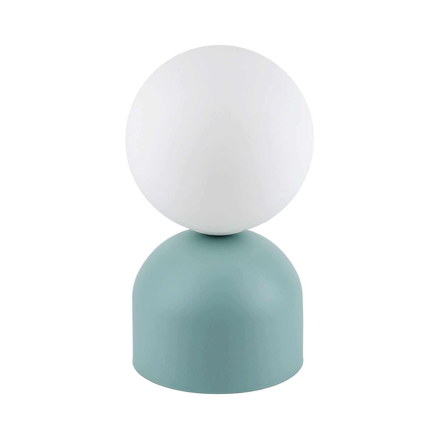 MIKI Modern Glass Globe Table Lamp for Bedroom, Living Room & Nightstand