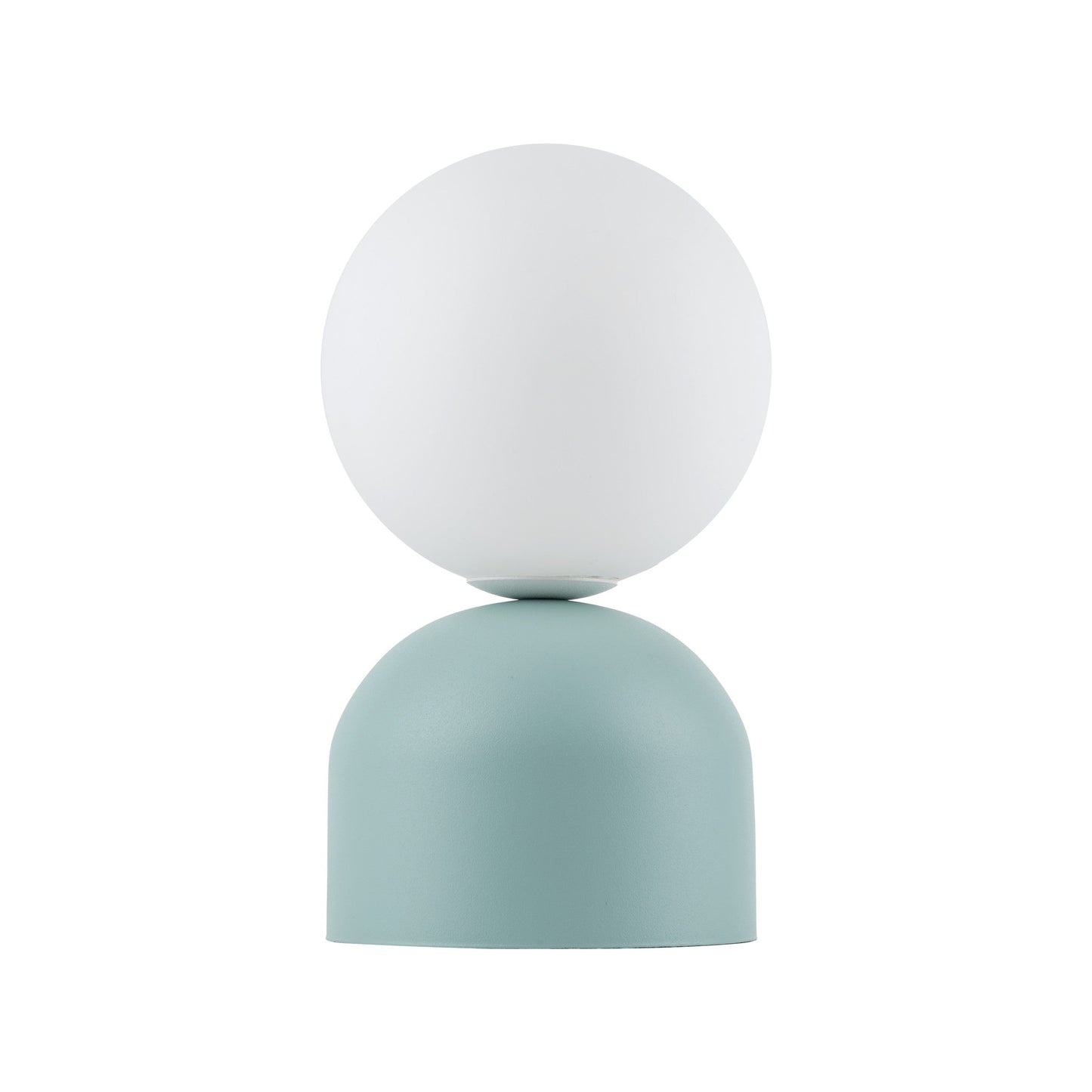 MIKI Modern Glass Globe Table Lamp for Bedroom, Living Room & Nightstand