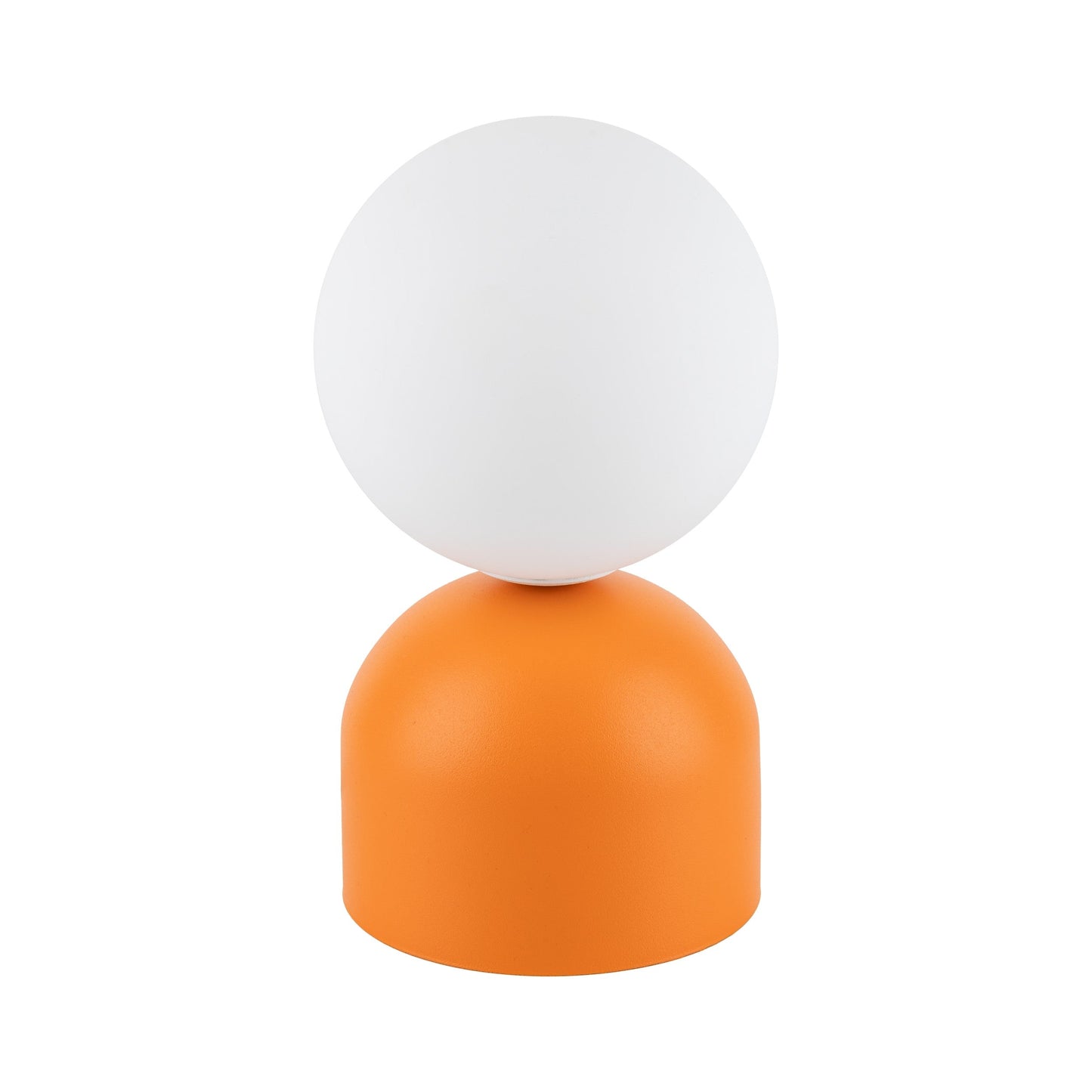 MIKI Modern Glass Globe Table Lamp for Bedroom, Living Room & Nightstand
