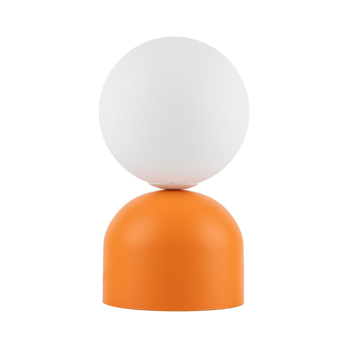 MIKI Modern Glass Globe Table Lamp for Bedroom, Living Room & Nightstand