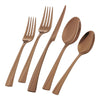 ZWILLING Bellasera Polished Flatware Set | 20 Piece - Rose Gold