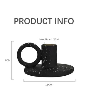 Splash - ink Candle Holders | Set of 2