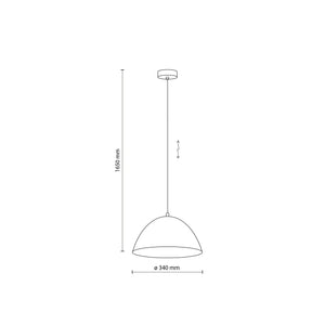 FARO Dome Pendant Light for Kitchen Island, Dining Table & Modern Interiors