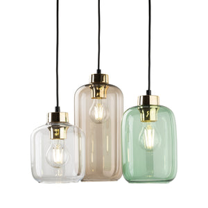 MARCO Mid-Century Modern 3-Light Pendant for Kitchen Island & Dining Table
