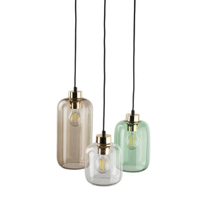 MARCO Mid-Century Modern 3-Light Pendant for Kitchen Island & Dining Table