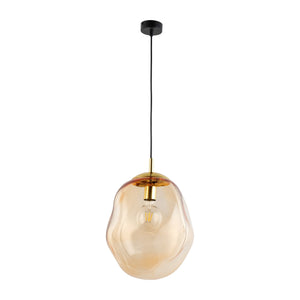 SOL Large Glass Pendant Light for Kitchen Island, Dining Room & Modern Interiors