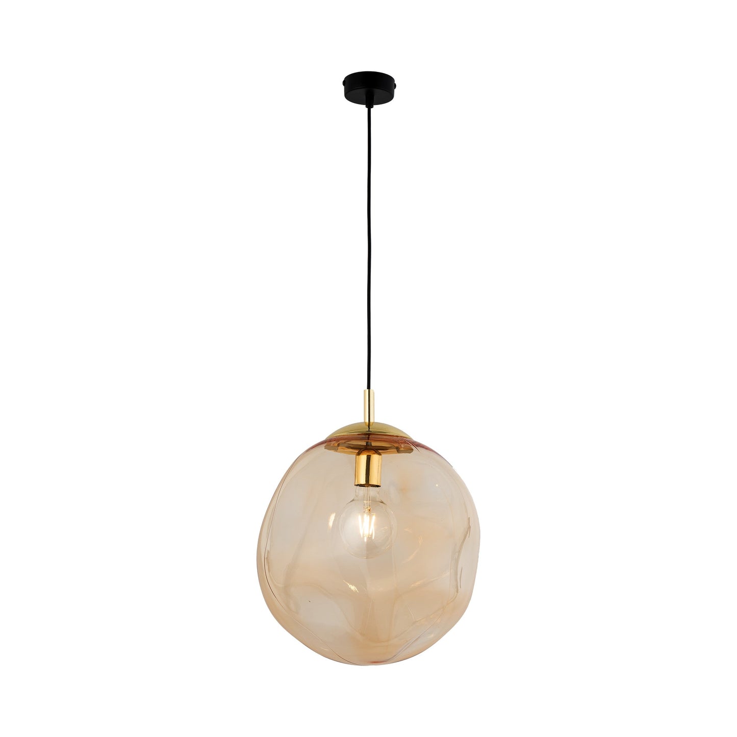 SOL Large Glass Pendant Light for Kitchen Island, Dining Room & Modern Interiors