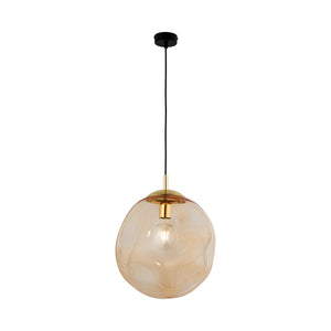 SOL Large Glass Pendant Light for Kitchen Island, Dining Room & Modern Interiors