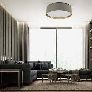 BILBAO Gold Modern Flush Mount Light