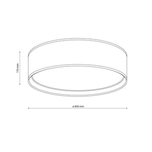 BILBAO Gold Modern Flush Mount Light