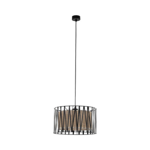 HARMONY NATURE Woven Jute Pendant Light for Dining Room, Bedroom & Living Room